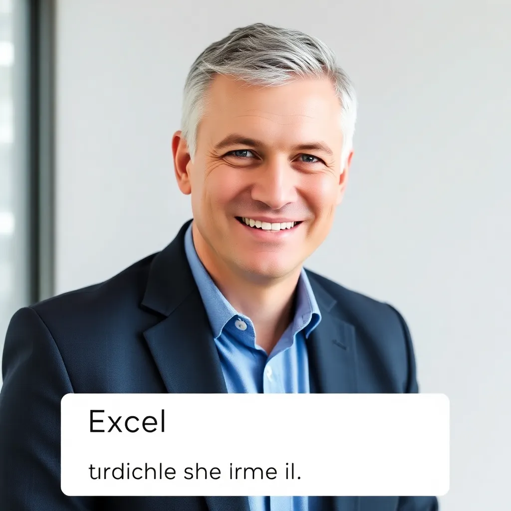 Profesionálny muž v biznis oblečení, 45 rokov, s krátkymi šedinami